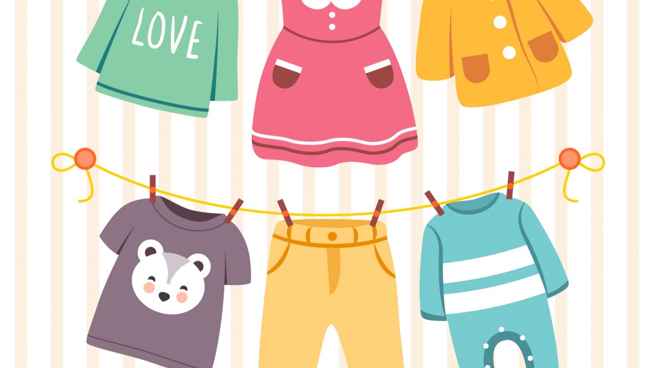 Иллюстрации детской одежды